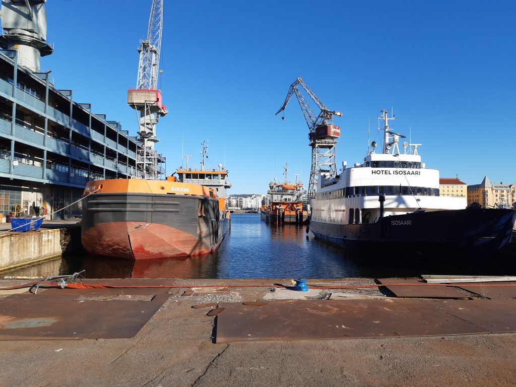 Repair projects at Helsinki Shipyard