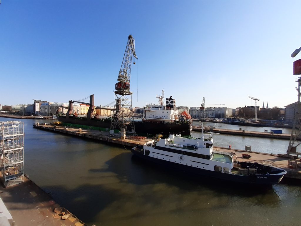 Helsinki Shipyard spreads a positive message and does not give in to the COVID-19