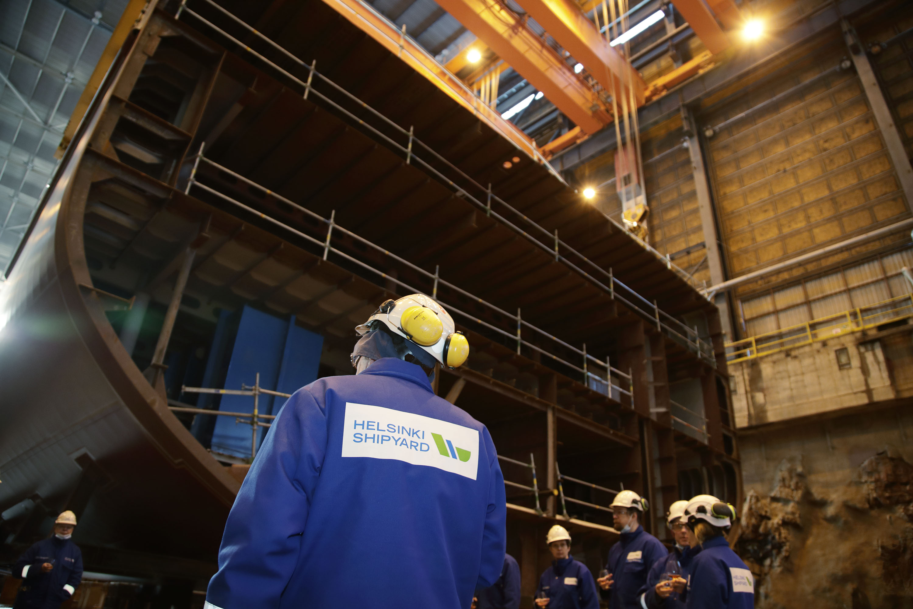 Helsinki Shipyard oikealla kurssilla – telakalla on laskettu kolmannen luksusristeilyaluksen köli ja alus sai nimekseen SH Diana
