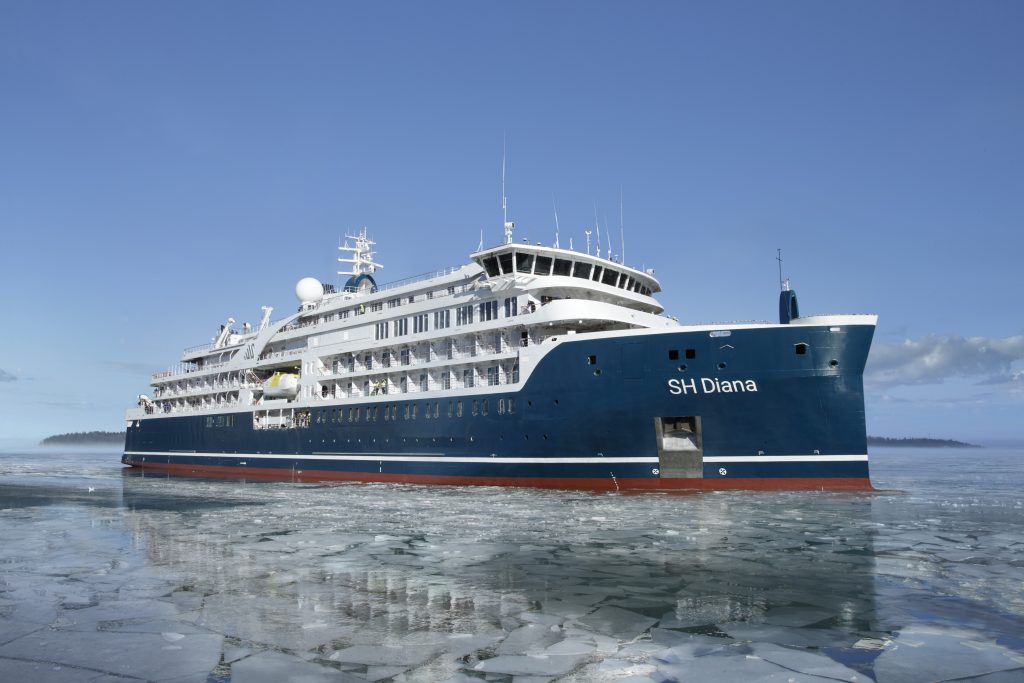 Third state-of-the-art expedition ship SH Diana is delivered