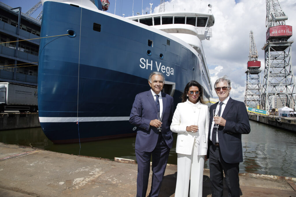 Already the second 5-star ship for Cultural Expedition Cruises named at Helsinki Shipyard